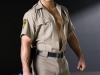 As a Corrections Officer in Folsom Prison (photo by Brian Mills)